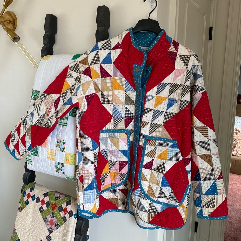 Anemone Quilt Chore Coat